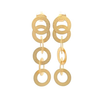 Flavia Earrings Gold Plated