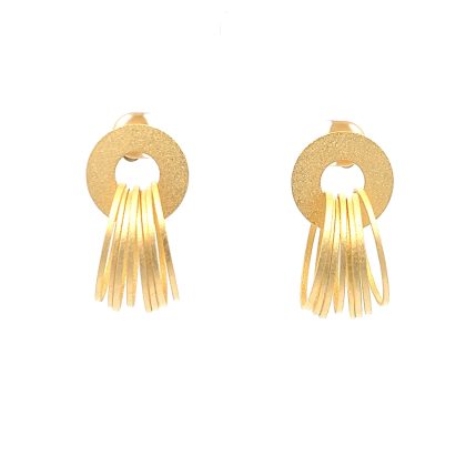 Yoko Earrings Gold Plated