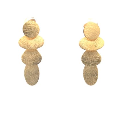 Bianca Earrings Gold Plated