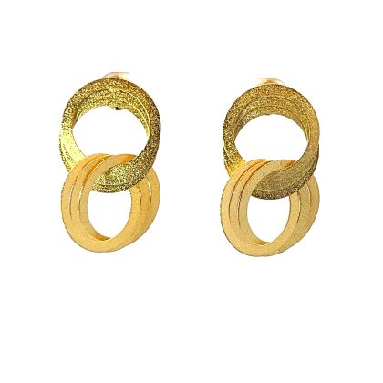 Tania Earrings Gold Plated