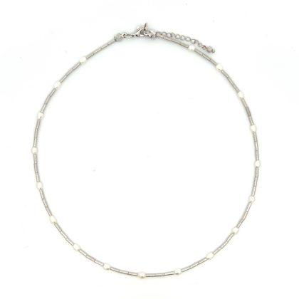 Rosario Pearls Choker