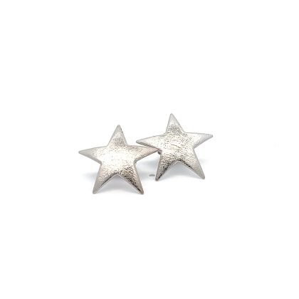Star Mini Earrings Gold/Rhodium Plated