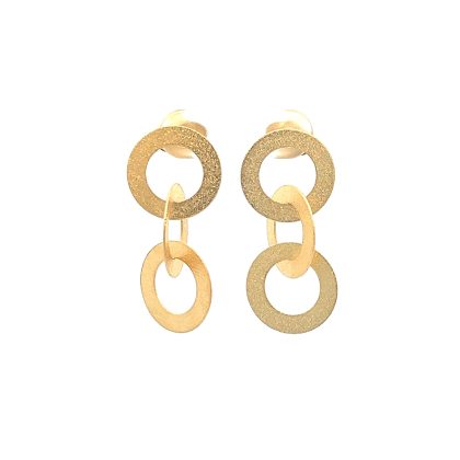 LISA EARRINGS GOLD PLATED