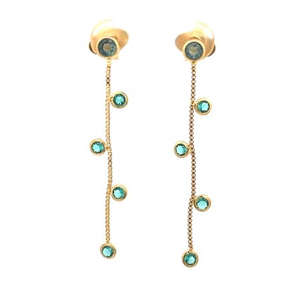 Zirconia & Stones Earrings