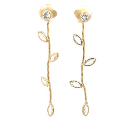 Crystal Navete Earrings